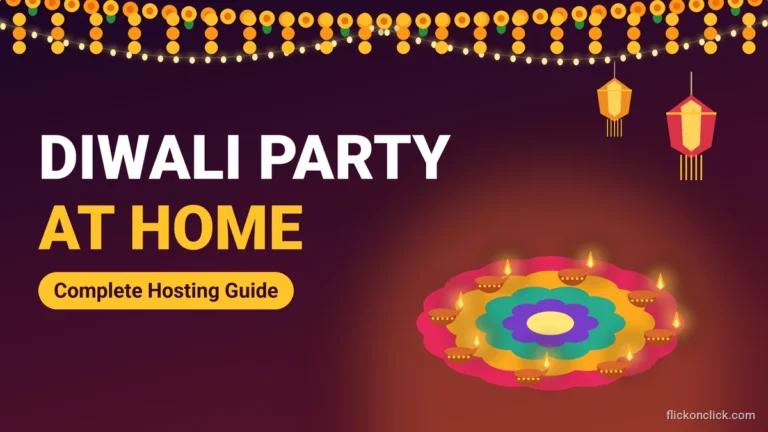 How to host a Diwali party at home with rangoli, diyas and marigold decoration