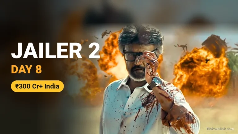 Jailer 2 Box Office Collection Day 8: Rajinikanth Film Crosses Rs 300 Crore in India, Beats Coolie Worldwide Rajinikanth in Jailer 2 with explosions behind him, box office collection Day 8 crosses Rs 300 crore in India
