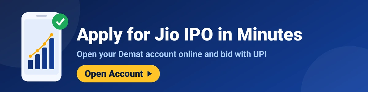 Apply for Jio IPO online by opening a Demat account