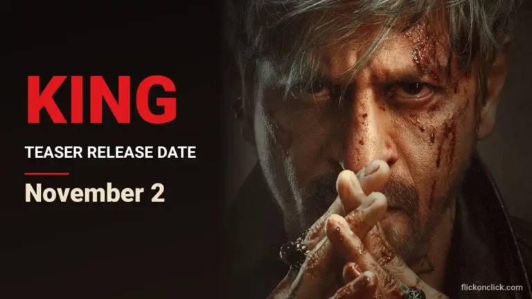 King Teaser Release Date and Time: Shah Rukh Khan’s Big Birthday Surprise Reportedly Coming on November 2 King teaser release date Shah Rukh Khan first look poster November 2