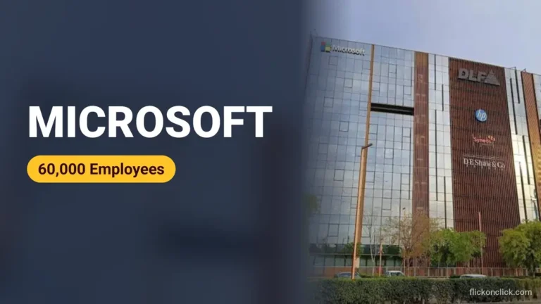Microsoft office building in India, Microsoft offers voluntary exit to 60,000 employees