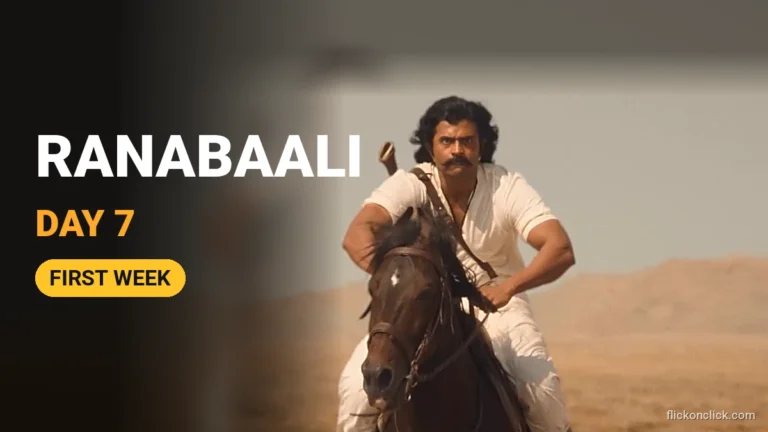Vijay Deverakonda on horseback in Ranabaali, box office collection Day 7 first week report